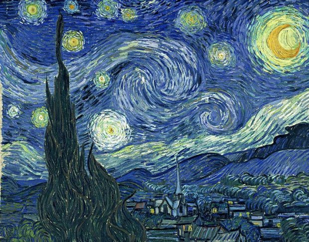 Starry Night © Leonardo Da Vinci